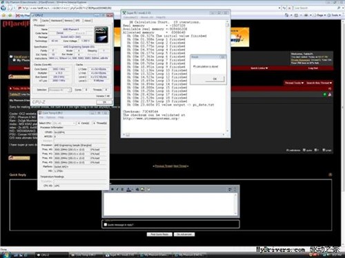 Socket AM3接口Phenom II X4 945实物曝光