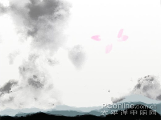 Photoshop教程:水墨荷花特效表现 Photoshop教程:水墨荷花特效表现