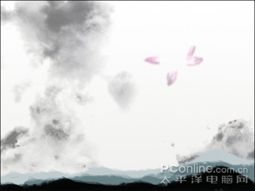 Photoshop教程:水墨荷花特效表现 Photoshop教程:水墨荷花特效表现