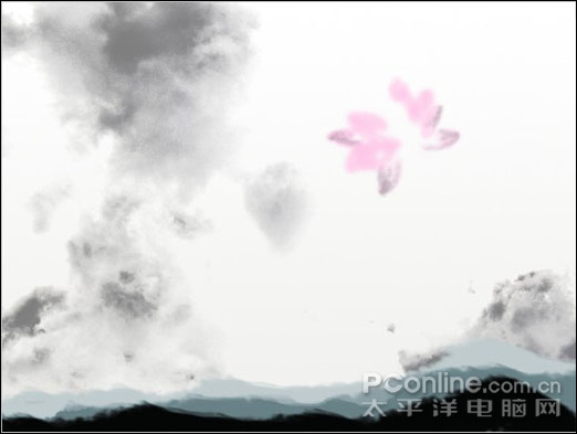 Photoshop教程:水墨荷花特效表现 Photoshop教程:水墨荷花特效表现