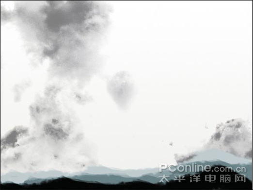 Photoshop教程:水墨荷花特效表现 Photoshop教程:水墨荷花特效表现