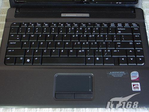 HP541的键盘设计让笔者相当满意