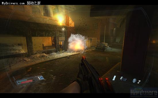 《F.E.A.R. 2:起源计划》性能测试、画质对比