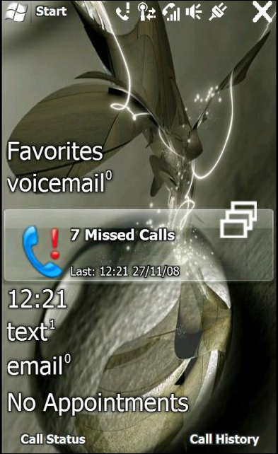 Windows Mobile 6.5大量截图赏