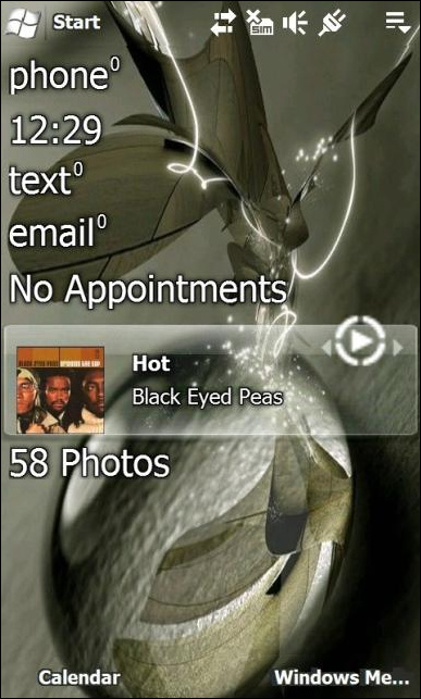 Windows Mobile 6.5大量截图赏