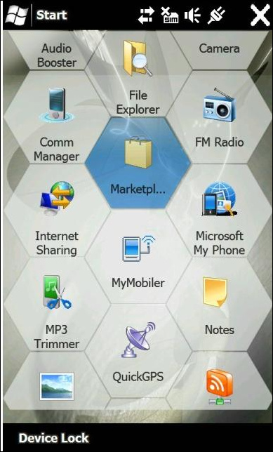 Windows Mobile 6.5大量截图赏