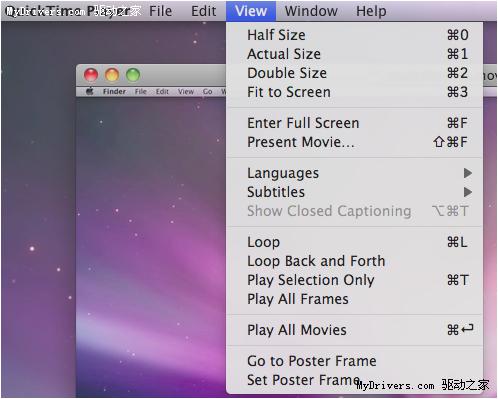 Mac OS X 10.6雪豹测试版截图曝光