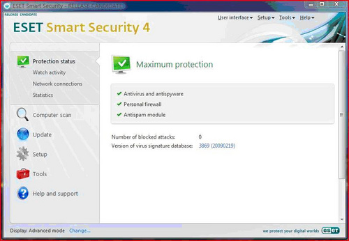 ESET NOD32安全套装4.0 RC版