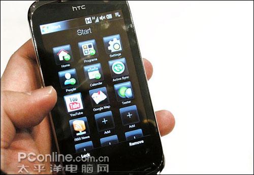 侧滑全键盘HTC智能TouchPro2试用(4)