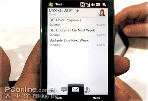 侧滑全键盘HTC智能TouchPro2试用(5)