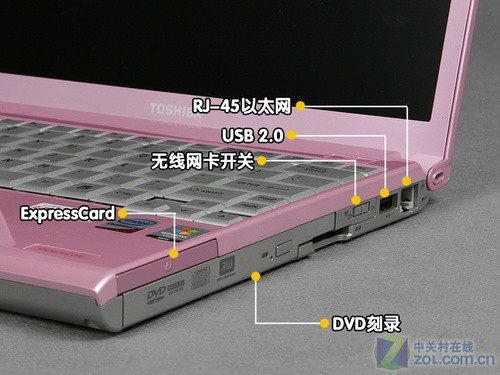 又见女生最爱 东芝12吋粉红A602本评测 