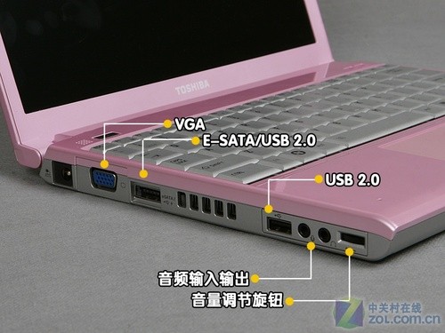 又见女生最爱 东芝12吋粉红A602本评测 