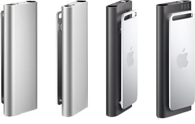 苹果推第三代iPod Shuffle 增加朗读功能(图)