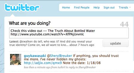 YouTube添加Twitter按钮 可直接分享视频地址