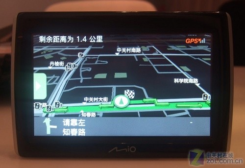 标榜式GPS Mio新探索S500导航仪评测 