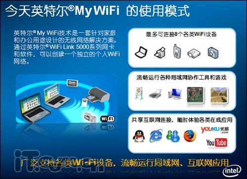 让笔记本当AP英特尔MyWi-Fi网络解析(2)