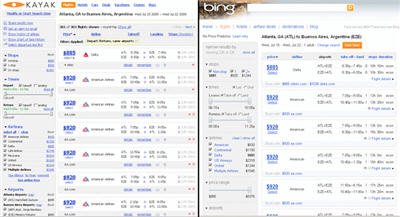 美旅游搜索引擎称Bing抄袭其外观和功能(图)