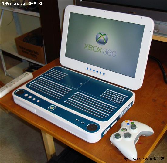 新版强悍改造Xbox 360笔记本