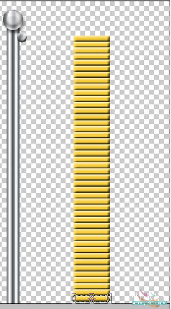 Photoshop动画教程：欢庆国庆60周年，打造飘动的五星红旗_中国教程网