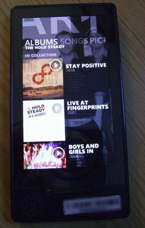 微软Zune HD音乐播放器