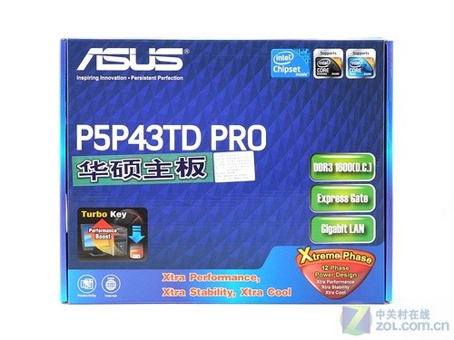 12相供电最强P43 华硕P5P43TD pro详测 