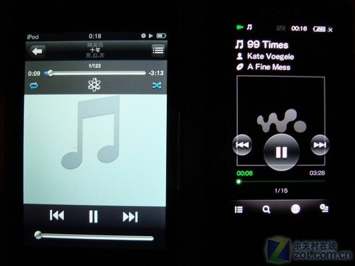 终极碰撞！索尼X1050 PK iPod Touch 2 