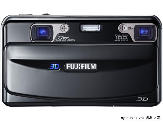 富士发布全球首款3D立体便携数码相机
