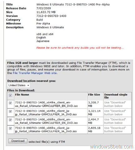 Windows8截图曝光用户界面与Win7差很大