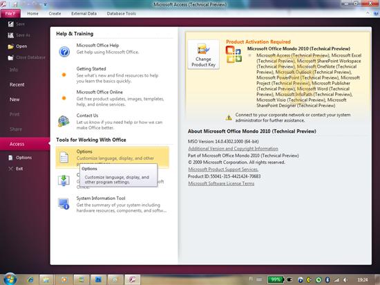 Office 2010 Beta 1泄露 截图赏