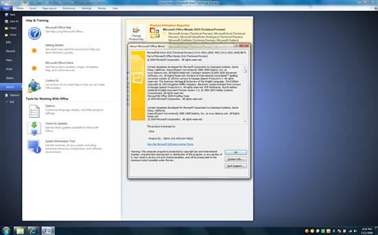 Office 2010 Beta 1泄露 截图赏
