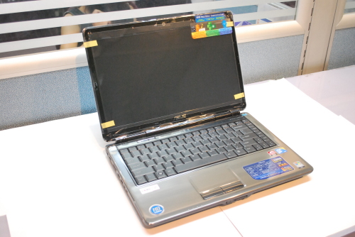 T65芯500G硬盘 新品华硕F83学生本到货