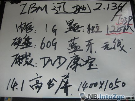 本周二手:9成新独显T60 3200 X40仅1400