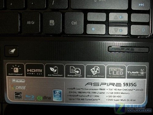 联想Y550A劲敌 宏碁5835G上市只卖7800 联想Y550A劲敌 宏碁5835G上市只卖7800