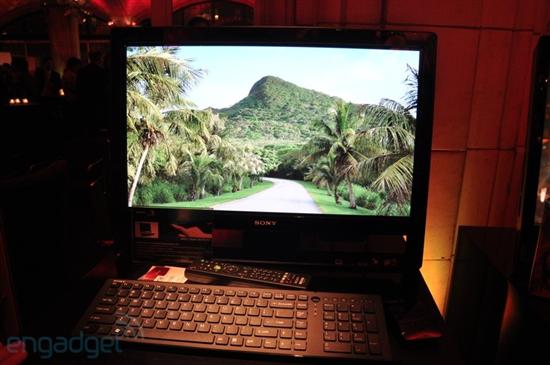 索尼发布首款触屏一体机VAIO L