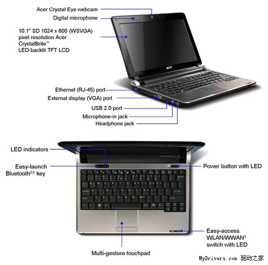 宏碁Android/Windows双系统上网本接受预订