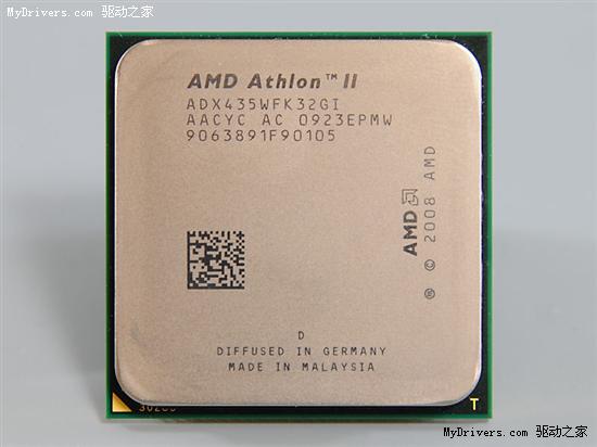 45w超低功耗 amd连发八款athlon ii处理器