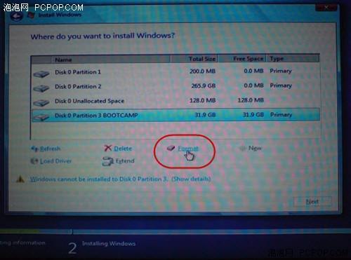 苹果Mac机安装Windows7系统操作指南(2)