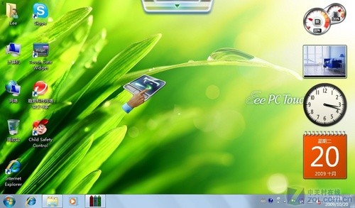 评首款预装Win7系统 旋转触屏EeePC T91 评首款预装Win7系统 旋转触屏EeePC T91