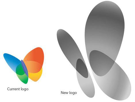 向新花蝴蝶问个好:微软MSN新Logo泄露 