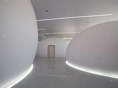 百度大厦内部的休息室(新浪科技配图)