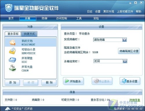 盘点瑞星六大利刃 力斩威胁捍卫PC安全 