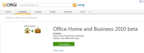 微软Office 2010 beta本周发布 开发者优先(图)
