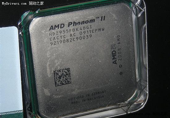 C3步进新版Phenom II X4 955黑盒版上市