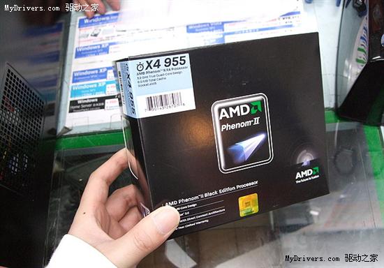C3步进新版Phenom II X4 955黑盒版上市