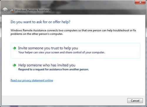远程求助必看！Win7远程助手使用指南