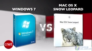 CNET搞笑视频评测：Win7 VS 苹果雪豹 