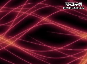 Photoshop制作动感的彩色光线