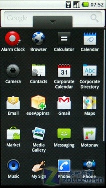 GSM版DROID 摩托罗拉Milestone独家评测 