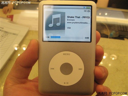 上市快抢 120GB新iPod classic仅2100