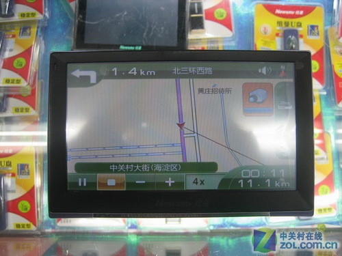 超薄6英寸 纽曼新品GPS内置正版带电视 
